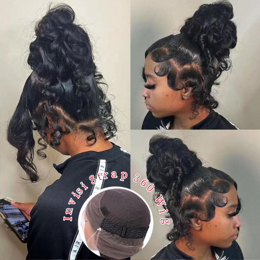 Lace Front Wigs - Hd 360 peruca cheia do laço