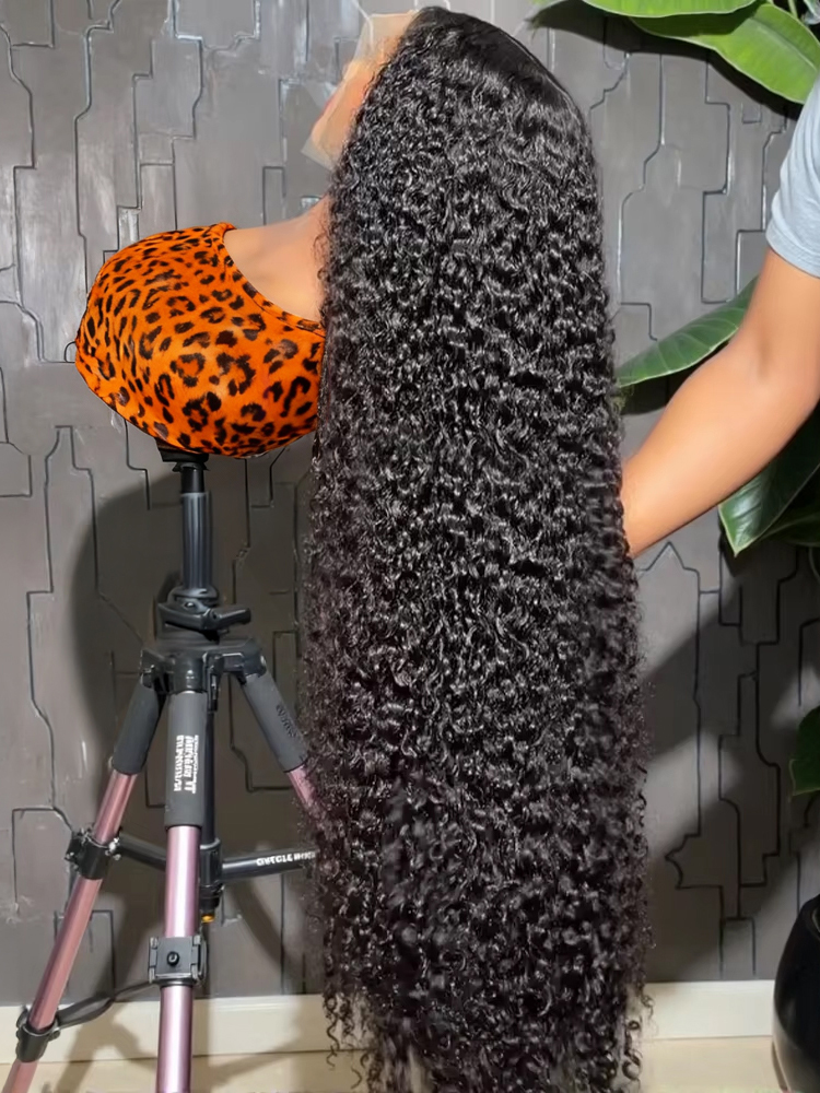 Water Wave Bulk Human Hair For Braiding - 40 46 Polegada onda de água