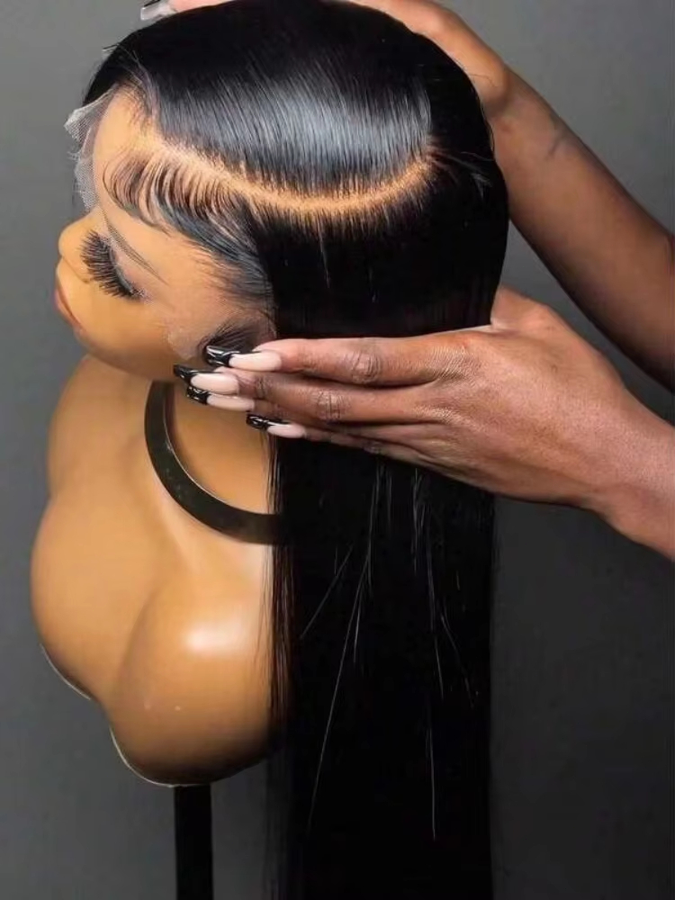 Glueless Wear And Go Human Hair Wig - Peruca Reta 5x5 Sem Cola Pronta