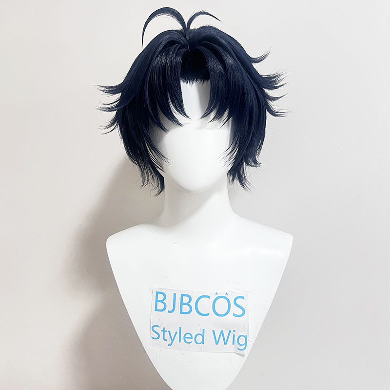 Synthetic Wigs - Peruca Estilizada Asaba Harumasa Cosplay ZZZ