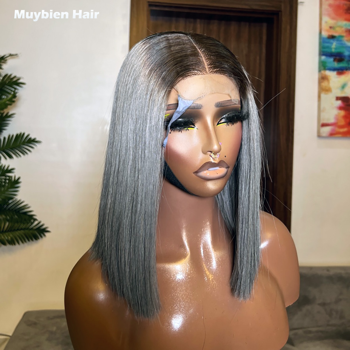 Glueless Wear And Go Human Hair Wig - Peruca Bob de Cabelo Humano Super