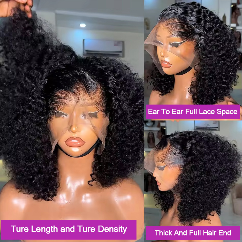 Peruca de Cabelo Humano Sem Co - Hd Lace Frontal Wig Human Hair Pre Plucked avaliação e preço