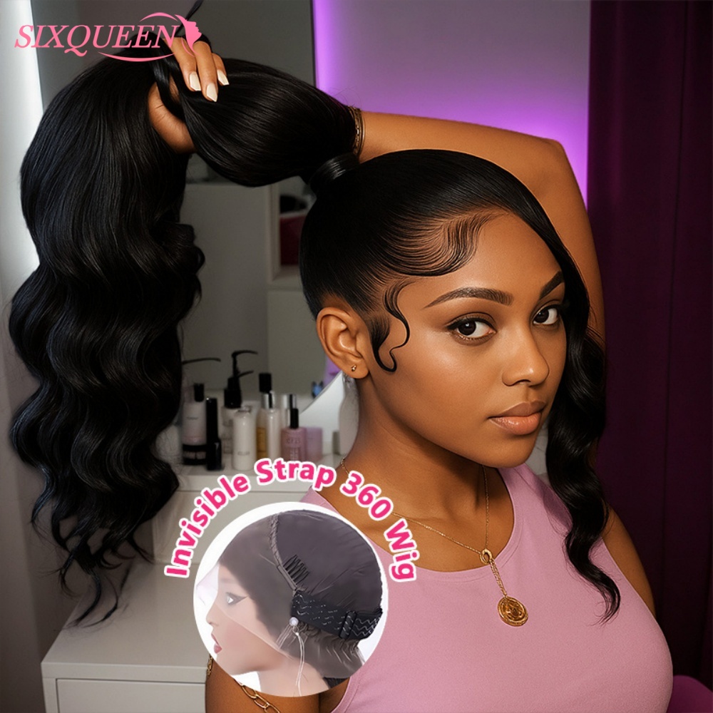Hd 360 peruca cheia do laço co - Lace Front Wigs avaliação e preço