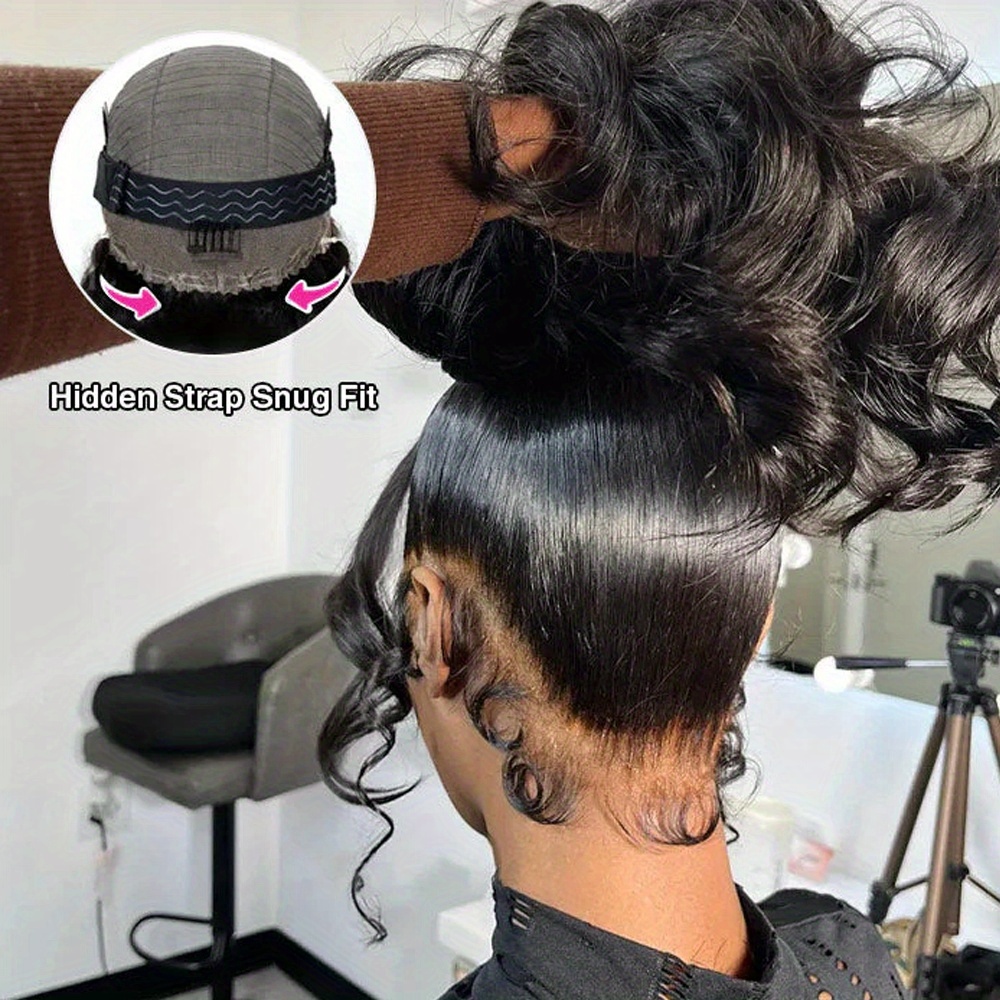 Hd 360 peruca cheia do laço co - Lace Front Wigs avaliação e preço
