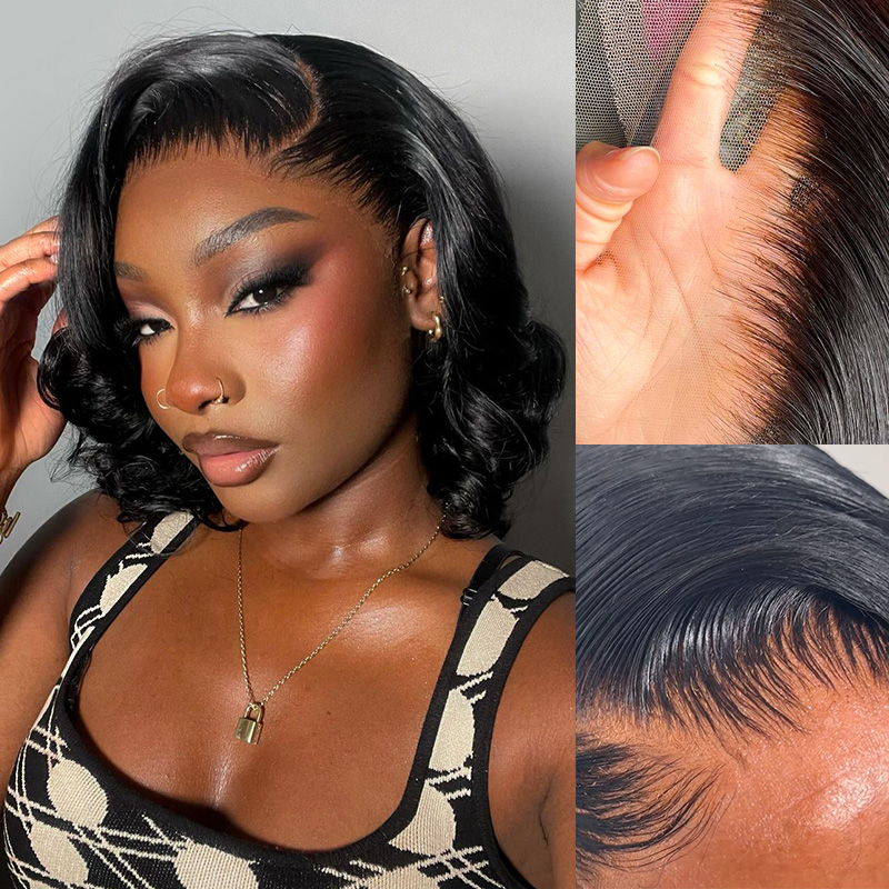 Perucas de Cabelo Humano Ondul - Glueless Wear And Go Human Hair Wig avaliação e preço