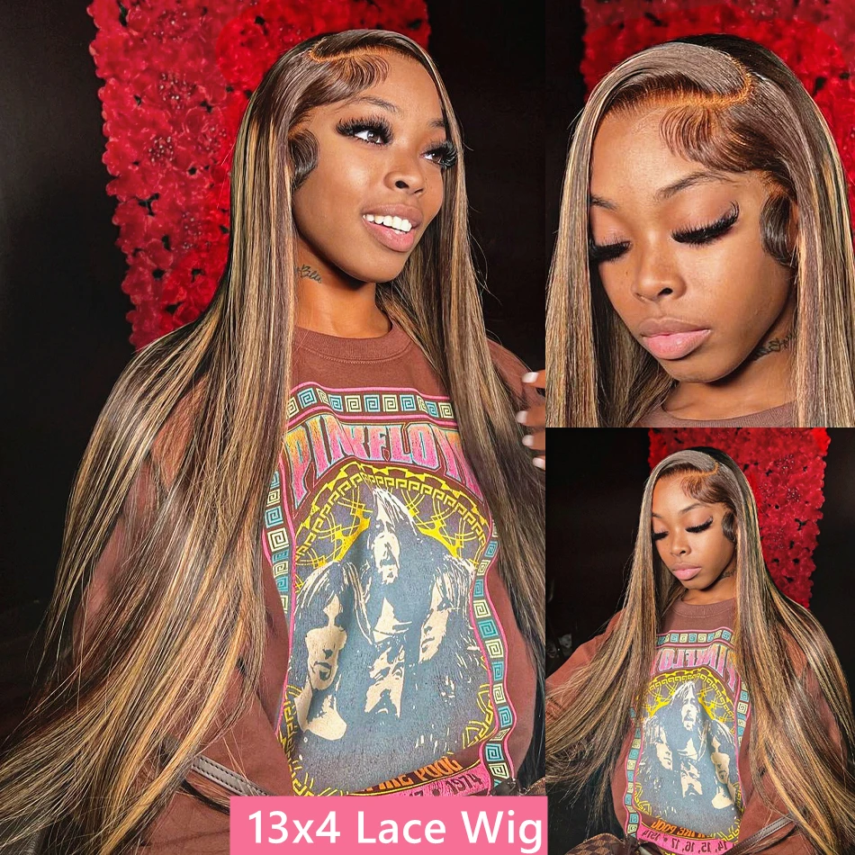 Peruca de Cabelo Humano com Re - 613 Blonde Body Wave Lace Front Wig avaliação e preço