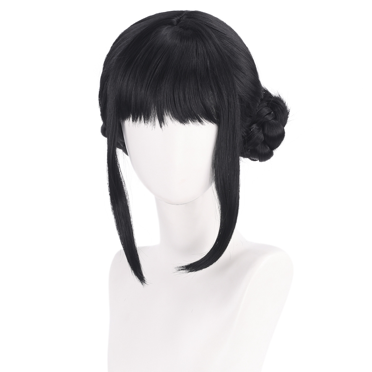 Zoey peruca cosplay 33cm pacot - Synthetic Braided Wigs For Black Women avaliação e preço