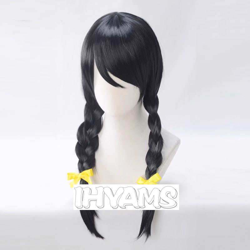 Bakemonogatari hanekawa tsubas - Synthetic Braided Wigs For Black Women avaliação e preço