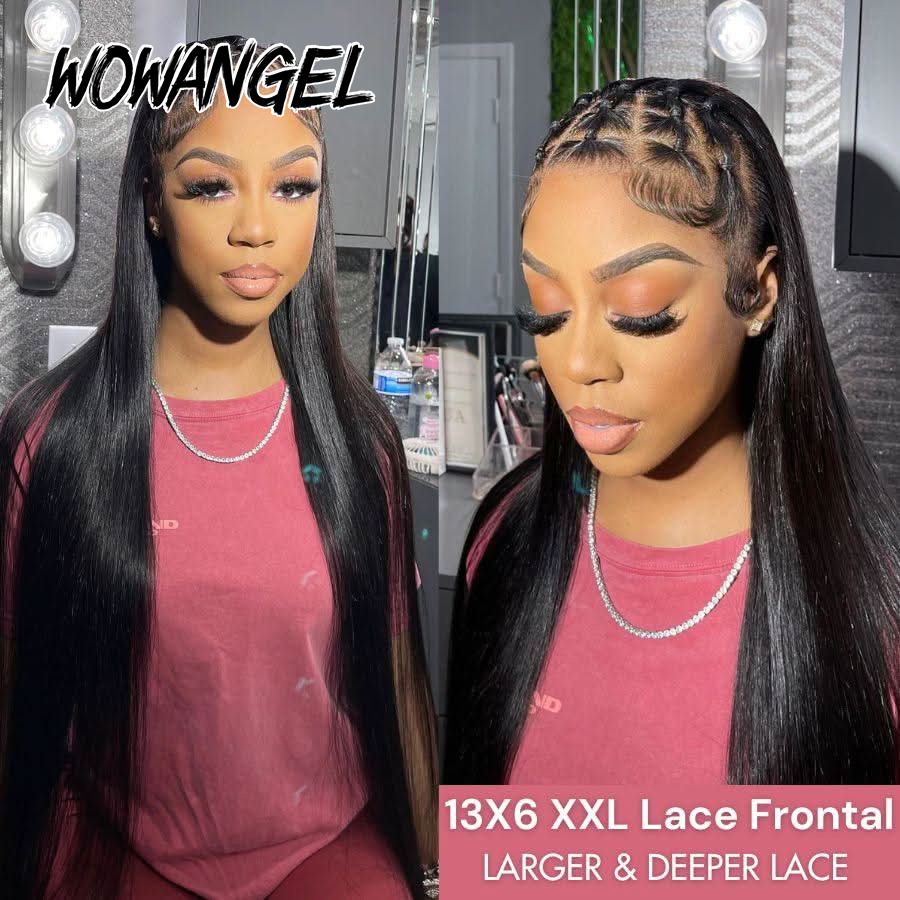 WOWANGEL Perucas Frontais Lisa - Lace Front Wigs avaliação e preço