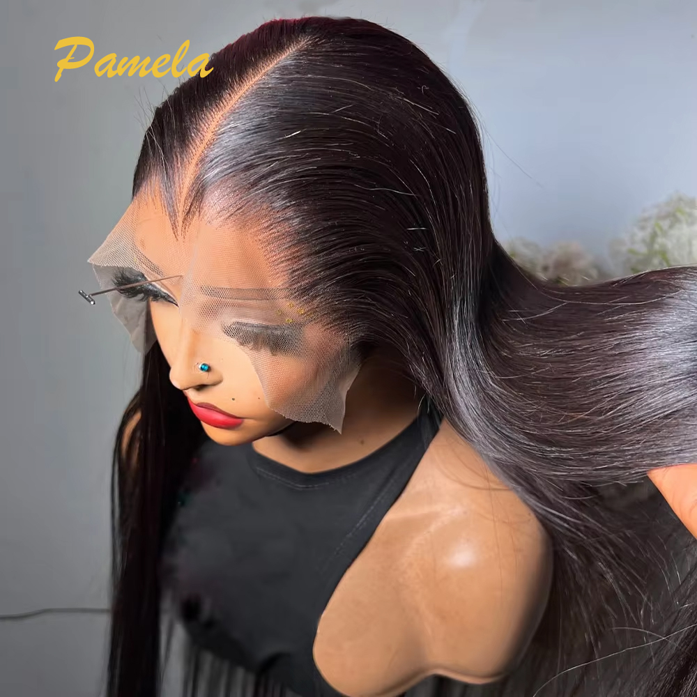 Peruca de cabelo humano com li - Human Hair Wigs avaliação e preço