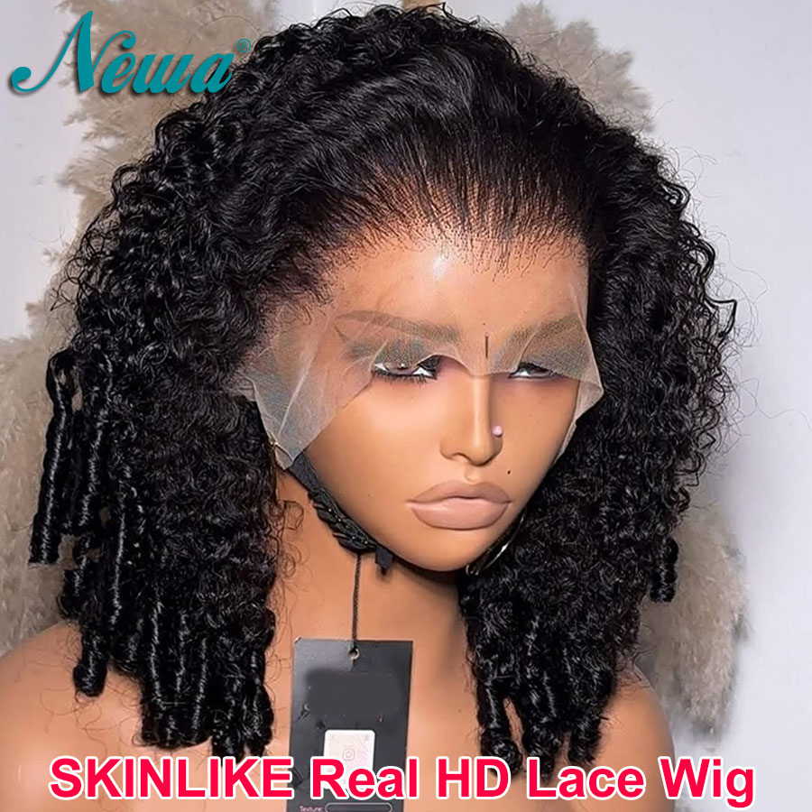 Novas Perucas de Cabelo Humano - Hd Lace Frontal Wig Human Hair Pre Plucked avaliação e preço