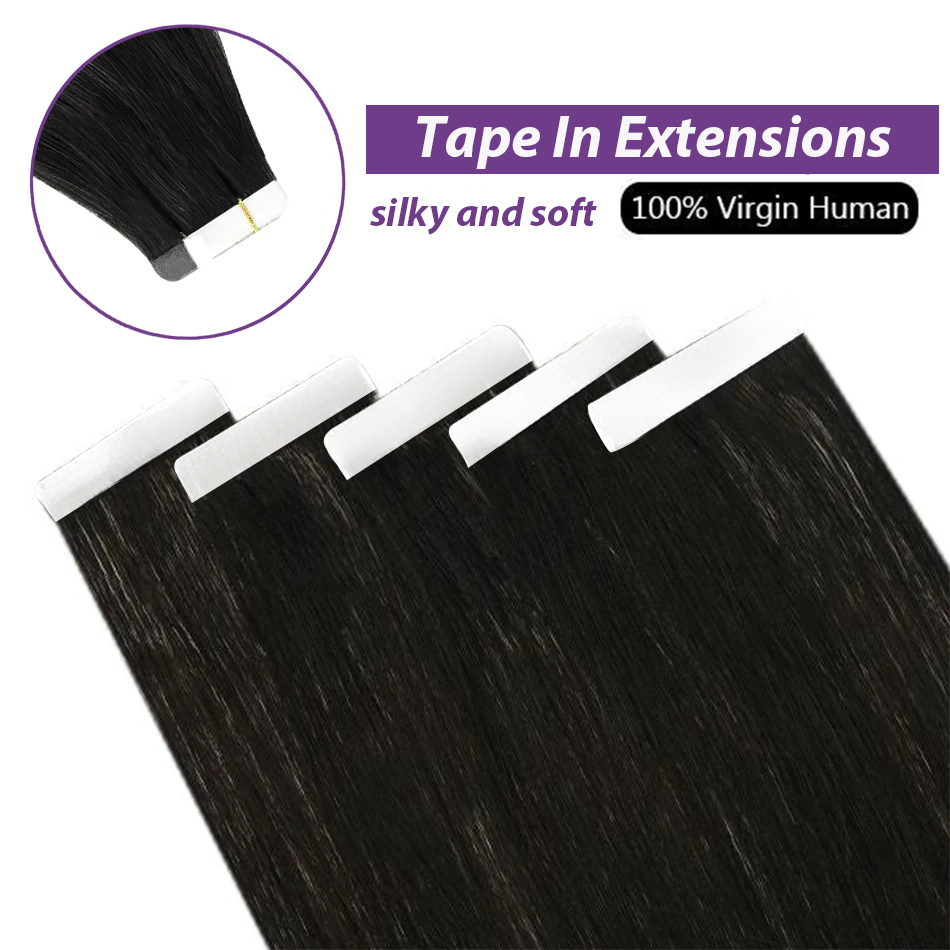 Fita reta em extensões de cabe - Invisible Tape In Extensions Real Hair avaliação e preço