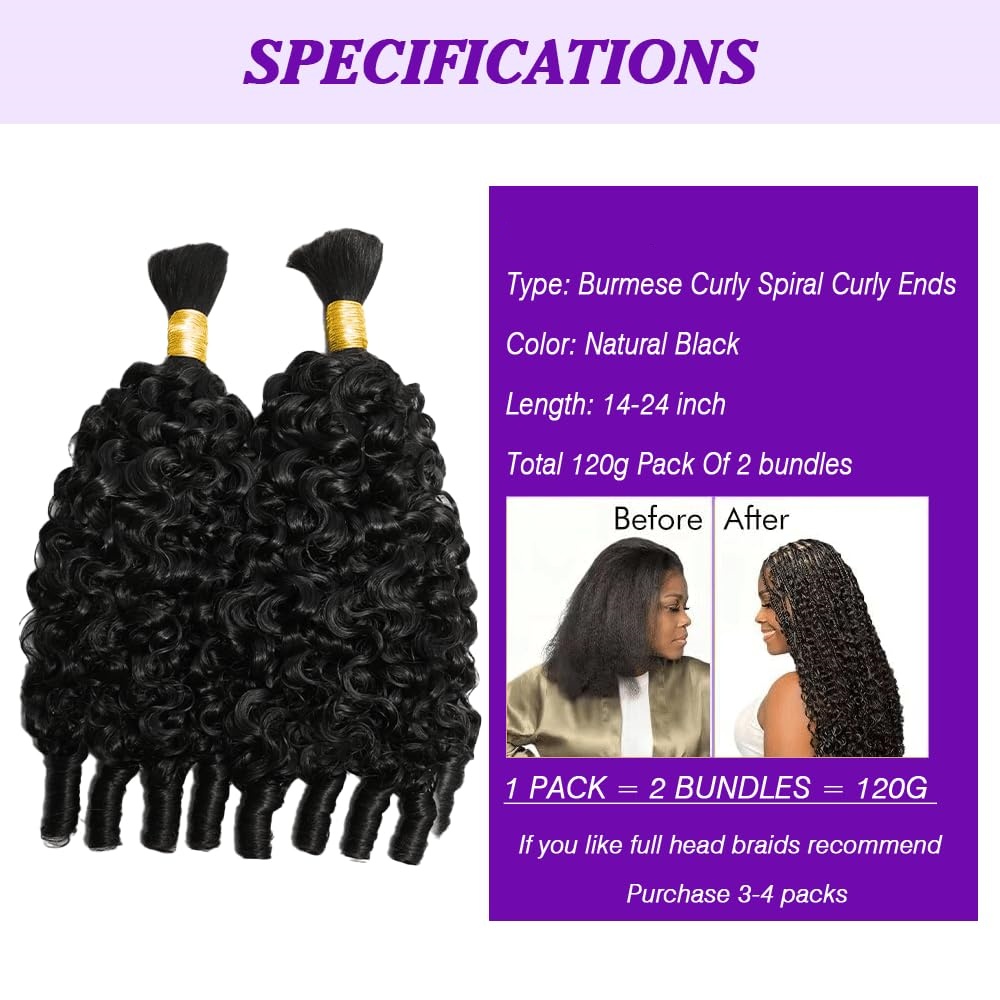 Cabelo Humano 12A para Tranças - Water Wave Bulk Human Hair For Braiding avaliação e preço
