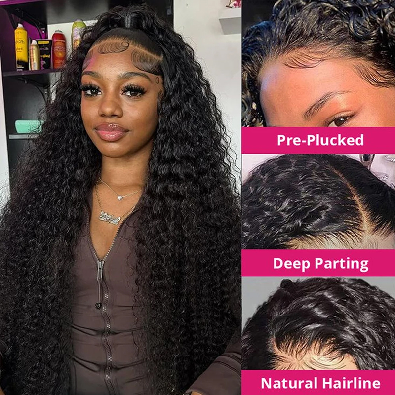 Peruca de Cabelo Humano Ondula - Lace Front Wigs avaliação e preço