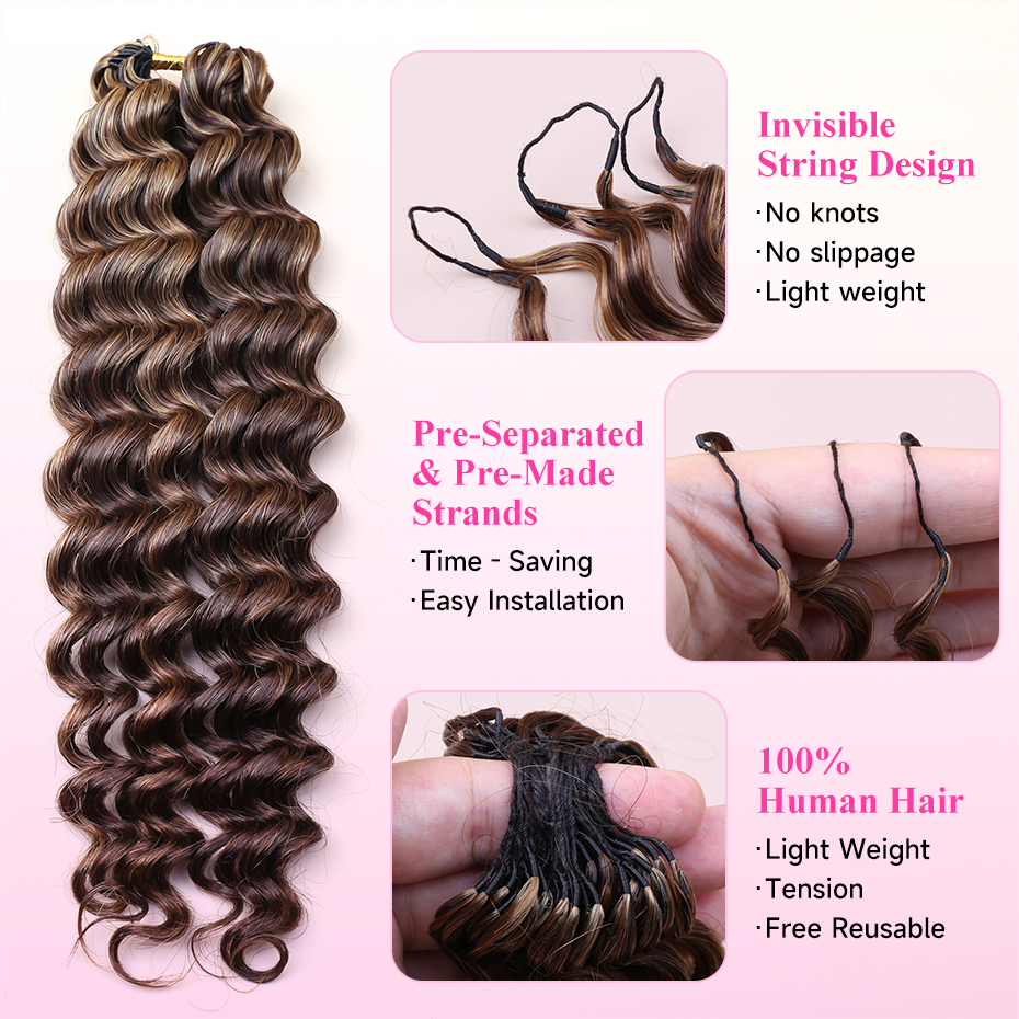 Miracle Knots Cabelo Humano 10 - Hair Bundles avaliação e preço