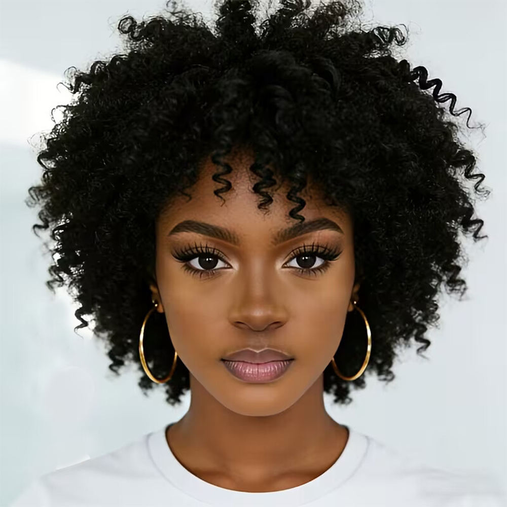 Perucas de Cabelo Humano Curto - Short Pixie Cut Wig Human Hair Cheap avaliação e preço