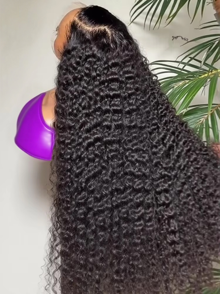 Onda de água profunda perucas  - Water Wave Bulk Human Hair For Braiding avaliação e preço