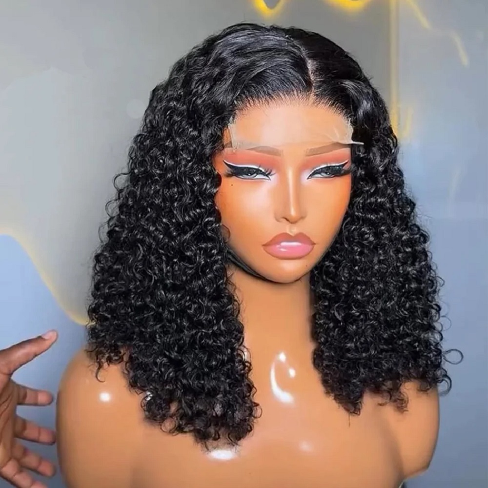 Perucas de Cabelo Humano Curto - Glueless Wear And Go Human Hair Wig avaliação e preço