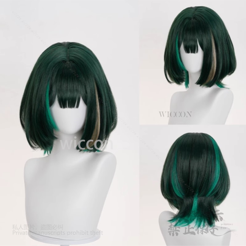 Anime jogo genshin impacto nov - Synthetic Wigs avaliação e preço