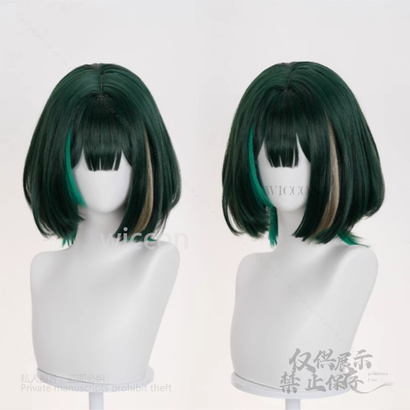 Anime jogo genshin impacto nov - Synthetic Wigs avaliação e preço