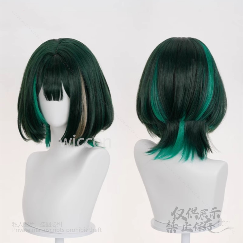Anime jogo genshin impacto nov - Synthetic Wigs avaliação e preço