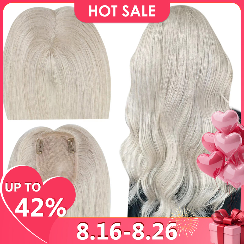Ugeat cabelo topper natural ca - Invisible Tape In Extensions Real Hair avaliação e preço